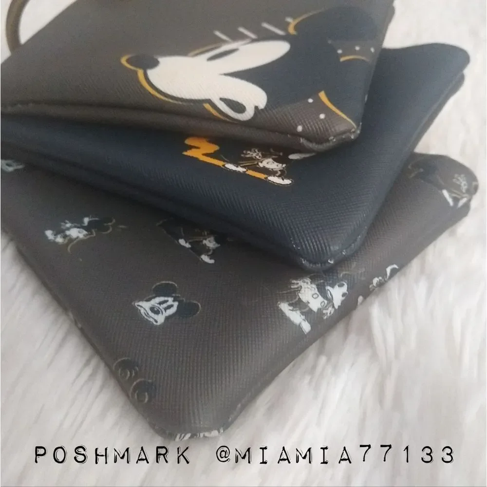 Loungefly Disney Mickey Mouse Spooked Mini Backpack and Coin Pouches
